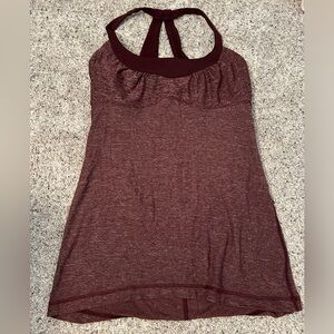 Lululemon halter tank with built in bra 6